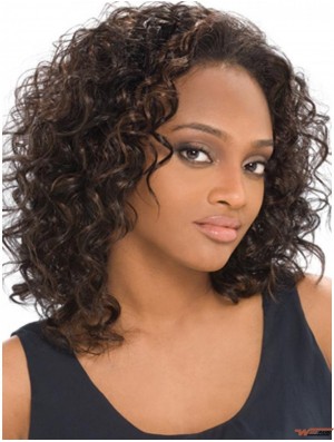 Capless  Indian Remy Brown Shoulder African Wigs