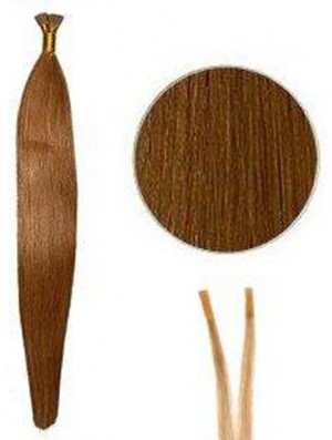 Auburn Straight Stick/I Tip Hair Extensions