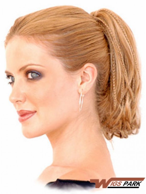 Ideal Wavy Auburn Ponytails