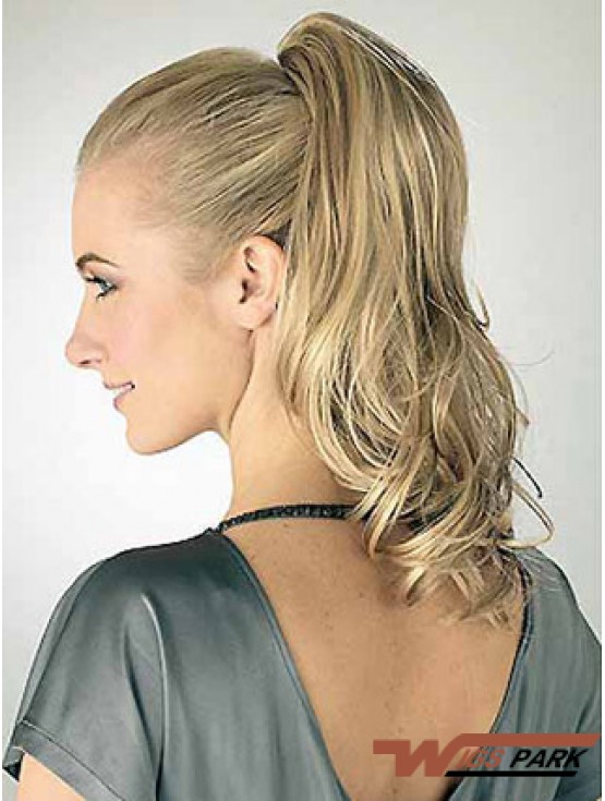 Great Wavy Blonde Ponytails