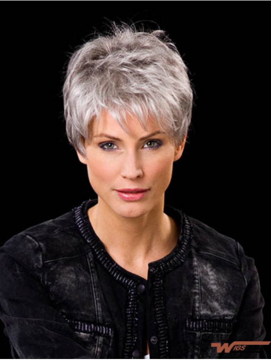 Short Lace Wigs 100% Hand Tied Cropped Length Boycuts