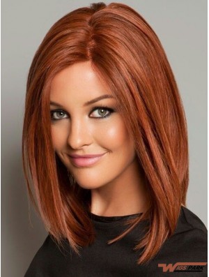 Cheap Bob Real Hair Wigs For Women UK With Capless Straight Style