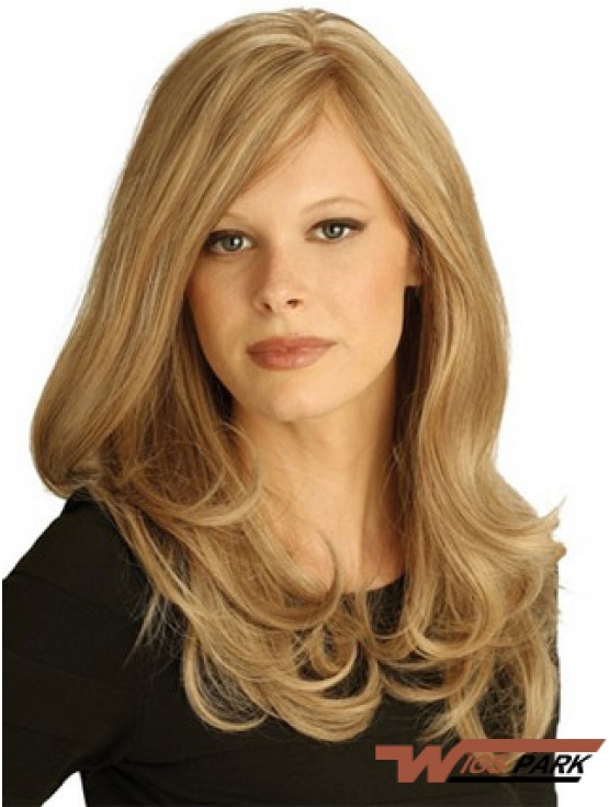 Wavy Real Lace Wigs UK 100% Hand Tied Layered Cut