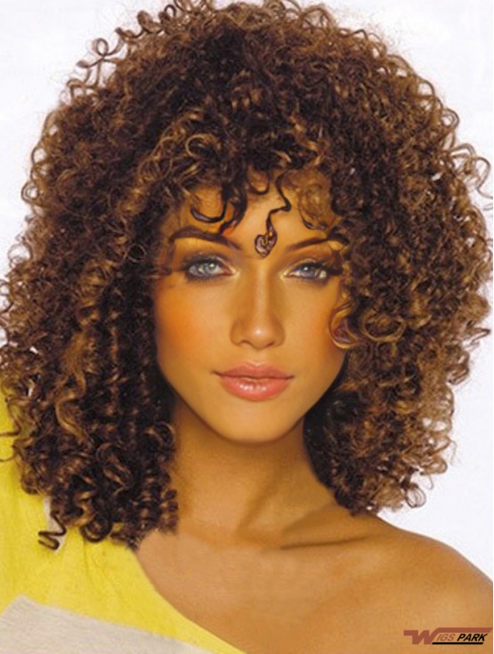 Wigs For African American Women Layered Cut Shoulder Length  Style