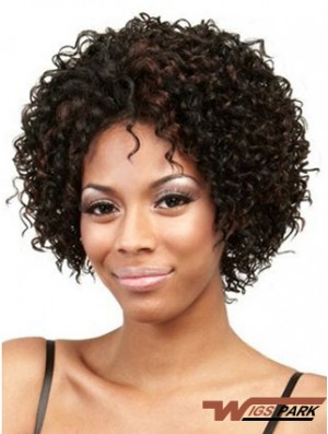 Comfortable Chin Length  10 inch Synthetic Glueless Lace Front Wigs