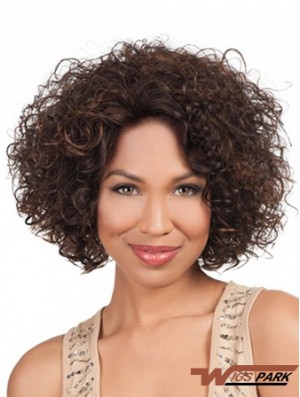 High Quality Chin Length  10 inch Synthetic Glueless Lace Front Wigs