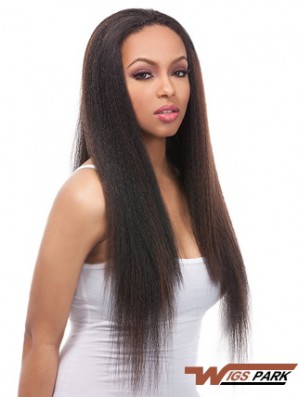 24 inch Black Lace Front Wigs For Black Women