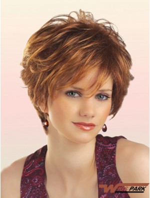 Cheap Synthetic Wigs With Capless Short Length Layered Cut