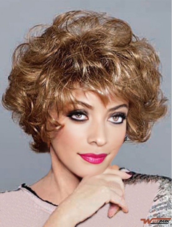 Curly Blonde Perfect Short Classic Wigs