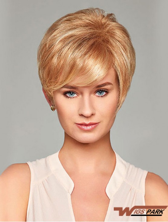 Short Wavy Capless Layered 8 inch Suitable Synthetic Wigs