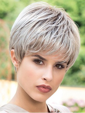 Fashion 6 inch Straight Boycuts Short Wigs