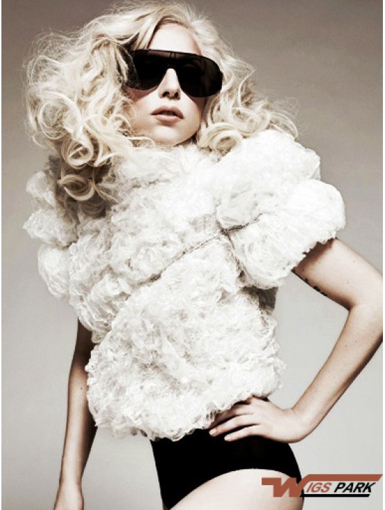 18 inch Amazing Long Curly Layered Lady Gaga Wigs