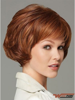 Wavy Auburn New Short Classic Wigs