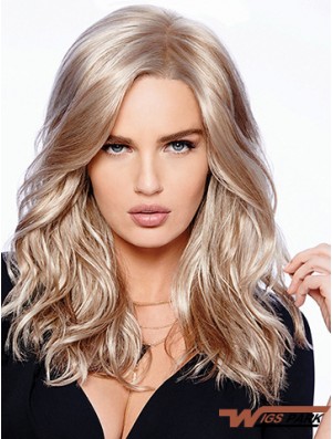 Curly Perfect 16 inch Blonde Classic Long Wigs