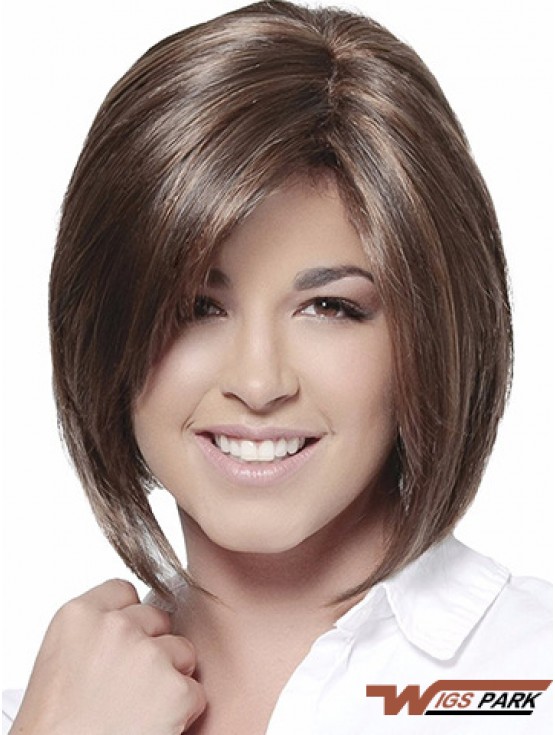 Bobs Brown Straight Chin Length 10 inch High Quality Medium Wigs