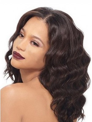 Auburn Long Online Wavy Without Bangs Lace Wigs