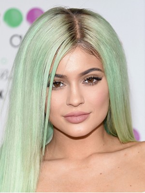 Fashion 18 inch Long Straight Without Bangs Capless Kylie Jenner Wigs