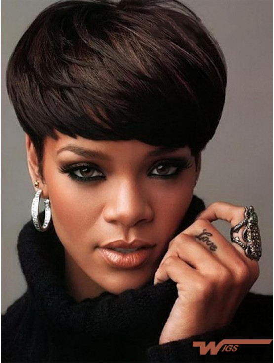  Wigs For Sale UK Indian Remy Boycuts Straight Style