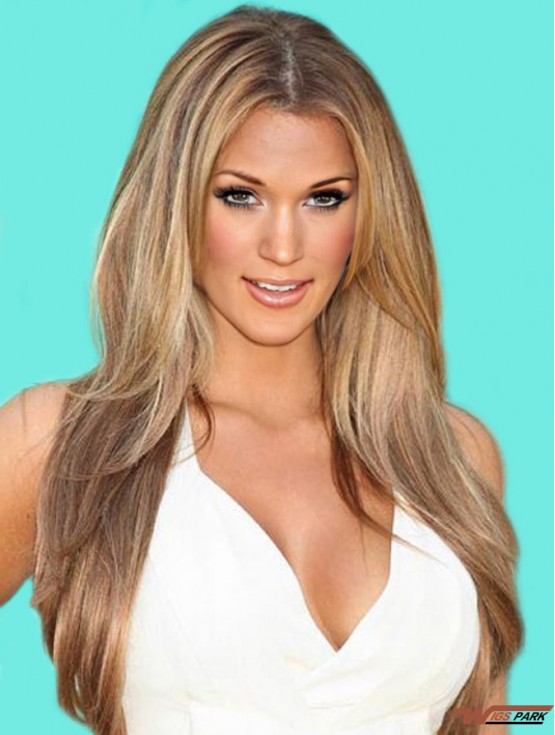 Blonde Straight Full Lace No-Fuss 20 inch  Wigs