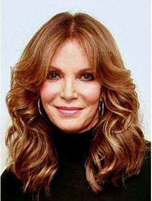 Long Wavy Without Bangs Lace Front Brown Fabulous 16 inch  Wigs