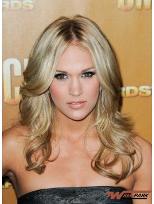 Amazing Blonde Long Wavy 20 inch Layered  Wigs