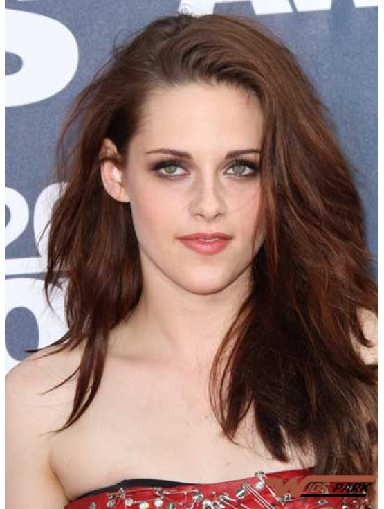 Fashion Auburn Long Wavy 22 inch Layered Kristen Stewart Wigs