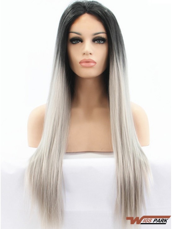 Best Straight Real Hair For Black Women Ombre/2 Color Long Length