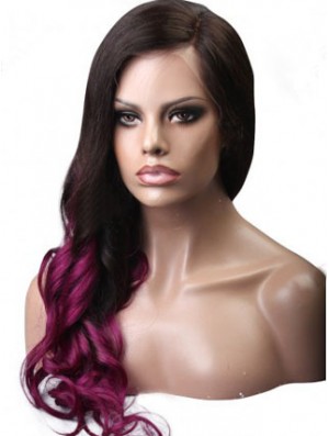 Long Wavy Without Bangs Full Lace 24 inch Hairstyles Black Women Wigs