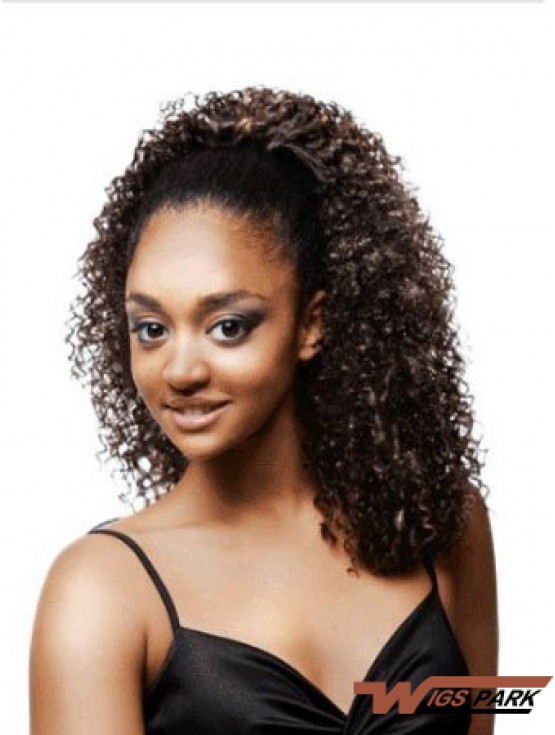 Style Brown Synthetic Curly Hair Falls