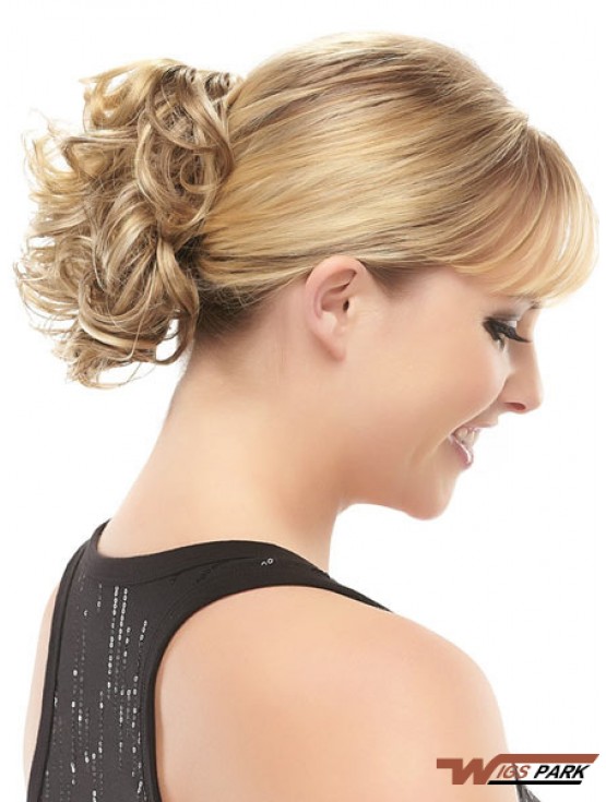 Blonde Bun Hair Pieces